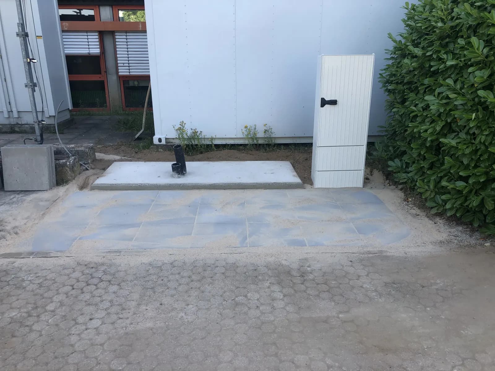 Mobilfunkstandort Rüsselsheim – Rohbau
